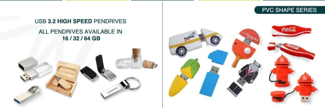 pendrive in pvc shape series